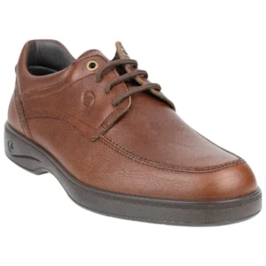 Zapatos Casual de Piel con Cordones para Hombre en Marrón - Luisetti 37702ST