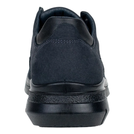 Zapato Piel Nobuck Azul Marino Cordones Waterproof Luisetti 36102NO-W - Imagen 5