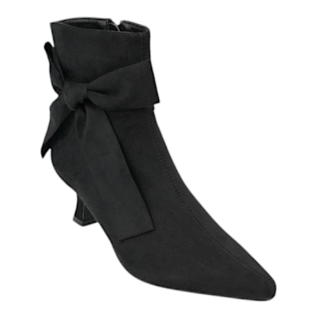 Botin antelina de tacón medio midi Buonarotti A-3440 VF