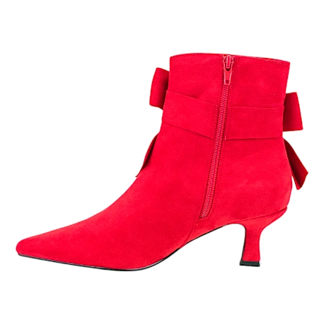 Botin antelina de tacón medio midi Buonarotti A-3440 VF 3 Botin antelina de tacón medio midi Buonarotti A-3440 VF - Imagen 3