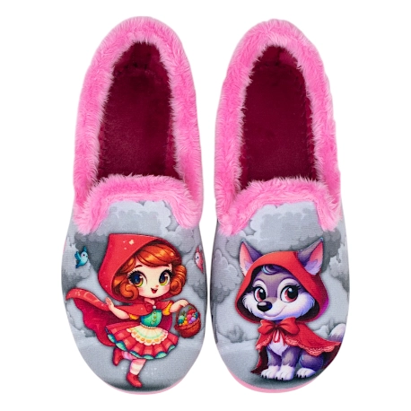 Zapatillas Caperucita y el Lobo Alcalde 18050