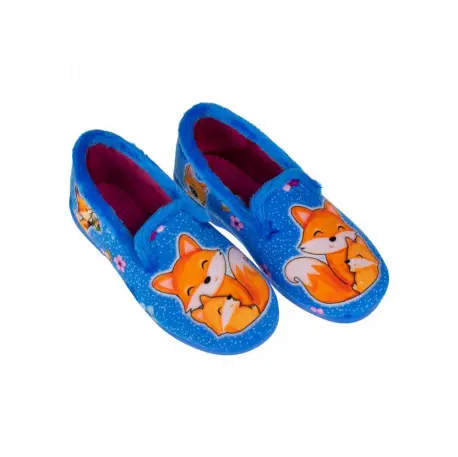 Zapatilla de Niña y Niño Cerrada Zorros Alcalde 16016 16014