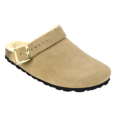 Zuecos Bio Forro de Pelo Tira Movible Autenti 15466