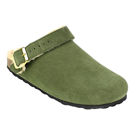 Zuecos Bio Forro de Pelo Tira Movible Autenti 15466