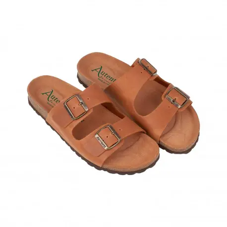 Sandalias Autenti Hombre Dos Hebillas Autenti 3195 4 Sandalias Autenti Hombre Dos Hebillas Autenti 3195 - Imagen 4