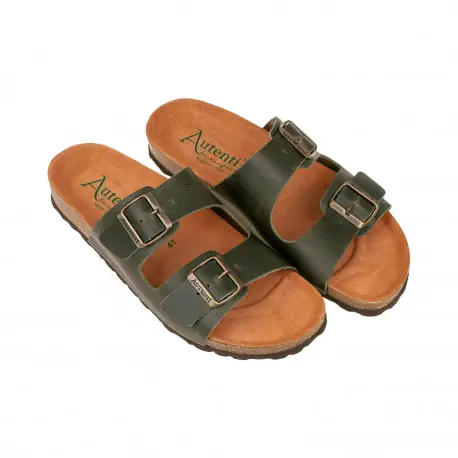 Sandalias Autenti Hombre Dos Hebillas Autenti 3195 5 Sandalias Autenti Hombre Dos Hebillas Autenti 3195 - Imagen 5