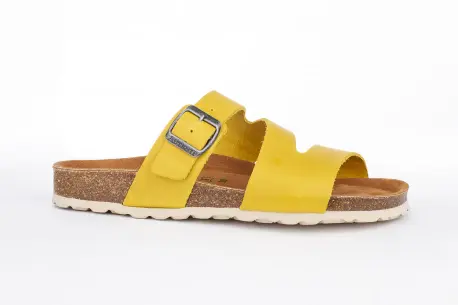 Sandalias Corcho de Mujer Amarillo Beis Dorado Marron Plata Piso Bio Corte Z Autenti 8287 8 Sandalias Corcho de Mujer Amarillo Beis Dorado Marron Plata Piso Bio Corte Z Autenti 8287 - Imagen 8