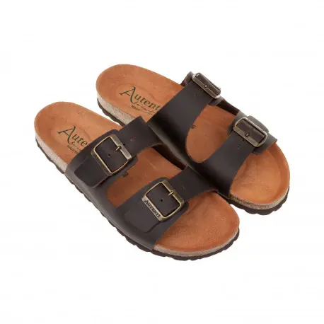 Sandalias Autenti Hombre Dos Hebillas Autenti 3195