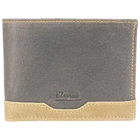 Billetera de Piel con Monedero Hombre Blesrok 444