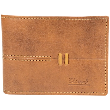 Billetero con monedero de cuero para hombre - Blesrok 125