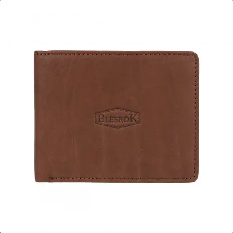 Billetero con Monedero Exterior Piel hombre Blesrok 296