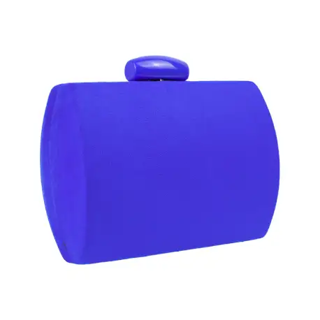 Clutch de Fiesta Rígido Antelina con Cadena Dorada BM 23036 8 Clutch de Fiesta Rígido Antelina con Cadena Dorada BM 23036 - Imagen 8