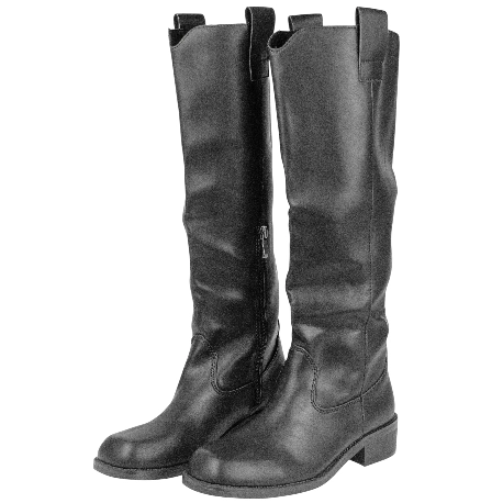 Bota Alta Mujer con Estribo de quitar Negro Plana Punta Cuadrada Corina M4821 6 Bota Alta Mujer con Estribo de quitar Negro Plana Punta Cuadrada Corina M4821 - Imagen 6