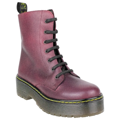 Bota Militar Mujer Plataforma Piel Jarpex 550JPX/225