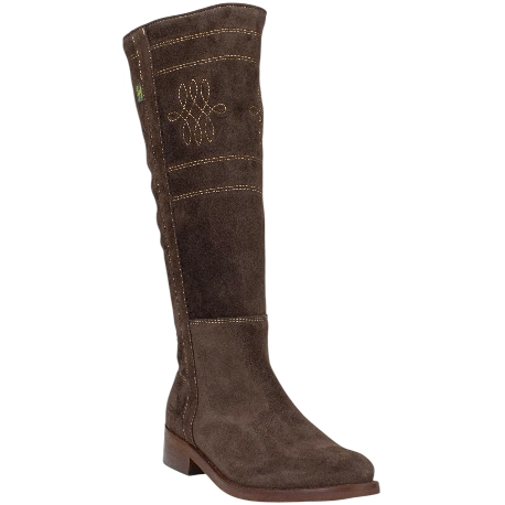 Botas Camperas Altas de Piel para Mujer de Dakota Bootss B12