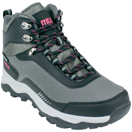 Botín Waterproof Mujer Resistente al Agua Gris Plano mt8 29922 FRANKIE