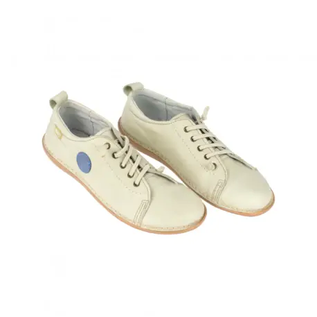 Zapato Plano Piel Mujer Goma Elastica Circulo Brans Talla 35