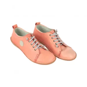 Zapato Plano Piel Mujer Goma Elastica Circulo Brans Talla 35 - Rosa