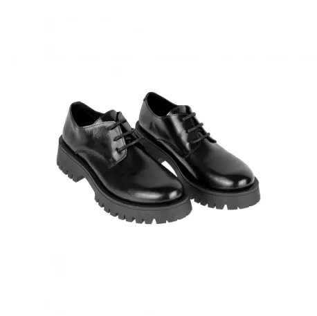 Zapato Piel Florentí Piso Track Cordones Brans 8912 KEY/MN