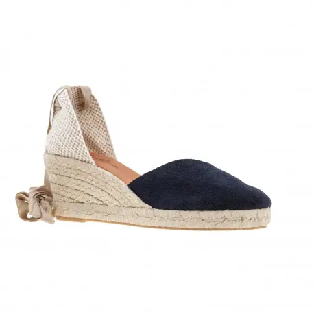 Alpargatas Mujer 5 Cuerdas Cuña Media con Lazo Corte V Carmen García 171S5 6 Alpargatas Mujer 5 Cuerdas Cuña Media con Lazo Corte V Carmen García 171S5 - Imagen 6