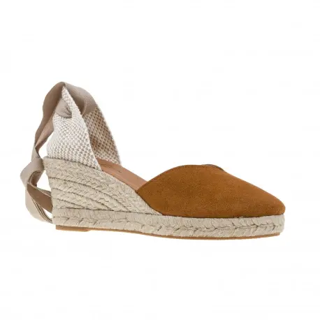 Alpargatas Mujer 5 Cuerdas Cuña Media con Lazo Corte V Carmen García 171S5 4 Alpargatas Mujer 5 Cuerdas Cuña Media con Lazo Corte V Carmen García 171S5 - Imagen 4