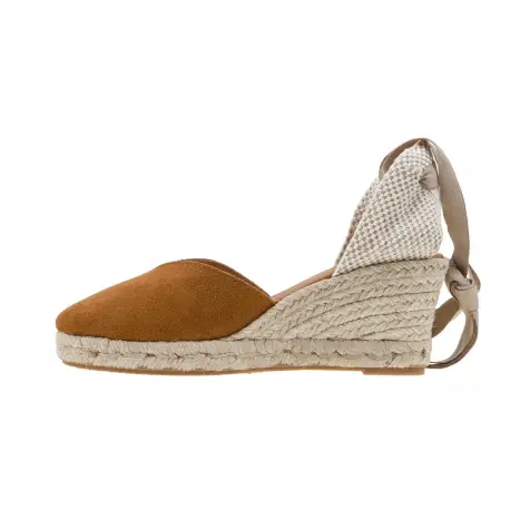 Alpargatas Mujer 5 Cuerdas Cuña Media con Lazo Corte V Carmen García 171S5 5 Alpargatas Mujer 5 Cuerdas Cuña Media con Lazo Corte V Carmen García 171S5 - Imagen 5