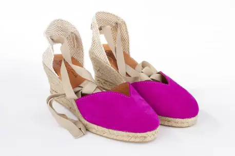 Alpargatas Mujer 5 Cuerdas Cuña Media con Lazo Corte V Carmen García 171S5 1 Alpargatas Mujer 5 Cuerdas Cuña Media con Lazo Corte V Carmen García 171S5
