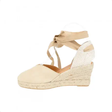 Alpargatas Mujer 5 Cuerdas Cuña Media con Lazo Corte V Carmen García 171S5 18 Alpargatas Mujer 5 Cuerdas Cuña Media con Lazo Corte V Carmen García 171S5 - Imagen 18