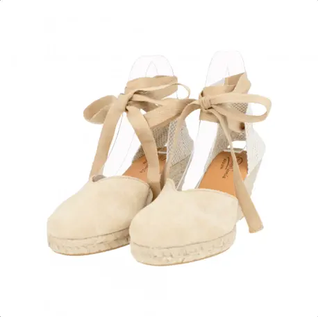 Alpargatas Mujer 5 Cuerdas Cuña Media con Lazo Corte V Carmen García 171S5 20 Alpargatas Mujer 5 Cuerdas Cuña Media con Lazo Corte V Carmen García 171S5 - Imagen 20