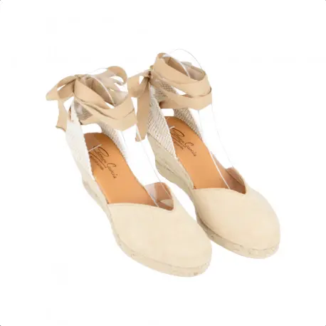 Alpargatas Mujer 5 Cuerdas Cuña Media con Lazo Corte V Carmen García 171S5 21 Alpargatas Mujer 5 Cuerdas Cuña Media con Lazo Corte V Carmen García 171S5 - Imagen 21