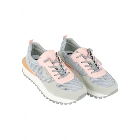 Deportivo de Rejilla Mujer Gris y Multicolor CHK10 Click 03