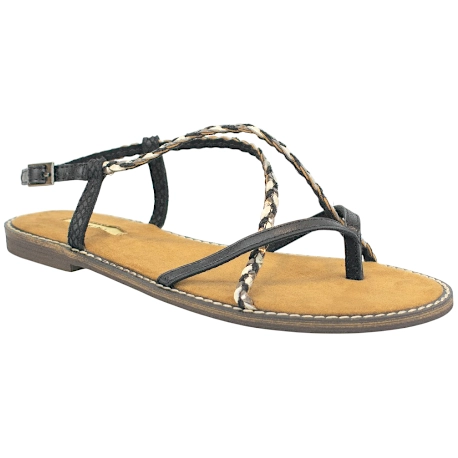 Sandalias de Tiras Finas Estilo Griego para Mujer de Corina M5485