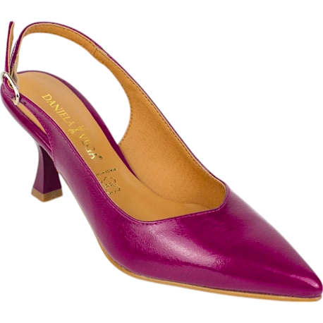 Zapatos de Salón Destalonados con Punta Fina y Tacón Medio - Daniela Vega 2315