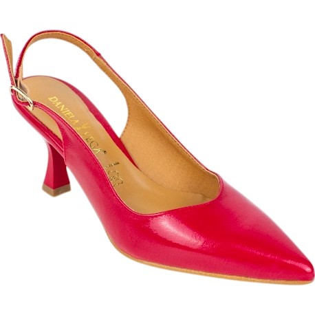 Zapatos de Salón Destalonados con Punta Fina y Tacón Medio - Daniela Vega 2315
