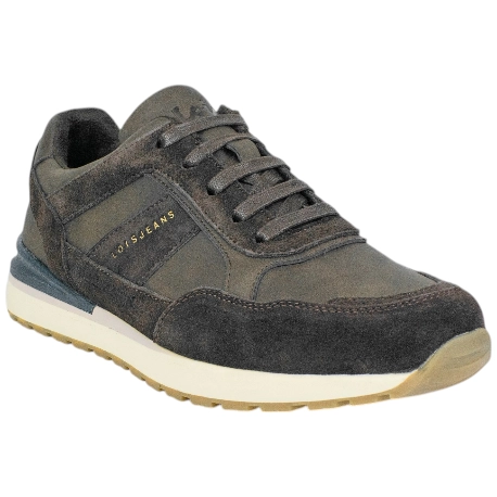 Zapatillas Casuales Hombre Cordones Lois 64494