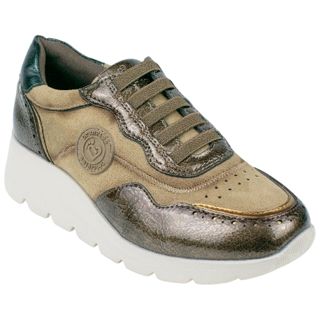 Zapatillas de Vestir Cuña Media Elásticos Amarpies AMD29416