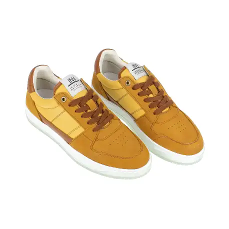 Deportivo Piel Hombre Casual Cosido Innova Shoes 883 HARLEY 025