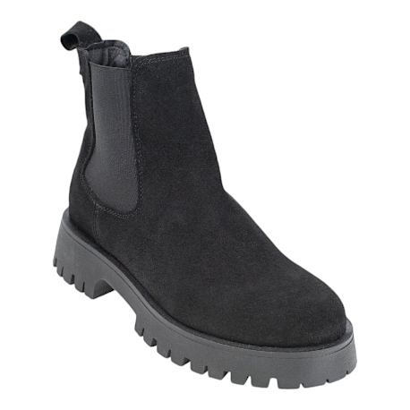 Botines Chelsea de Serraje con Plataforma Track para Mujer - Innovation 3070