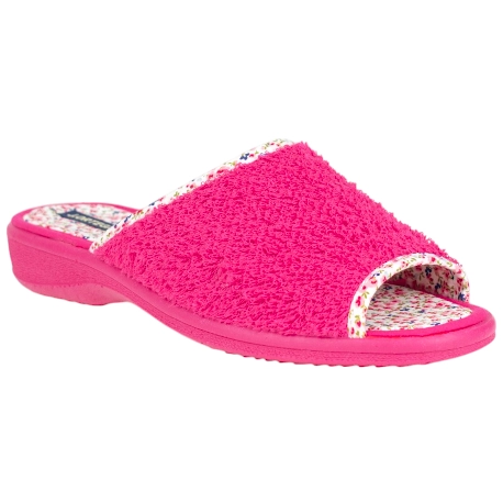 Zapatillas Abiertas Toalla Cuña Baja J.Ortega 3221-B
