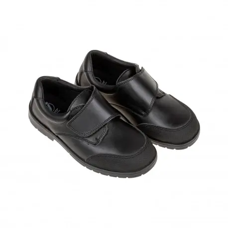 zapatos colegial con Velcro y Puntera - Javer 7-1