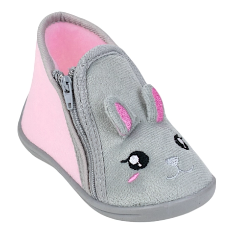 Zapatillas Abotinadas Conejo Gris Jomix MP1029