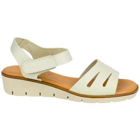 Sandalia con Cuña Baja en piel y plantilla gel - Kaola 677 2 Sandalia con Cuña Baja en piel y plantilla gel - Kaola 677 - Imagen 2