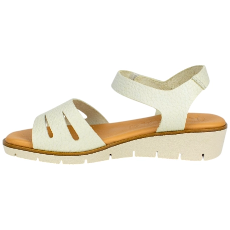 Sandalia con Cuña Baja en piel y plantilla gel - Kaola 677 4 Sandalia con Cuña Baja en piel y plantilla gel - Kaola 677 - Imagen 4