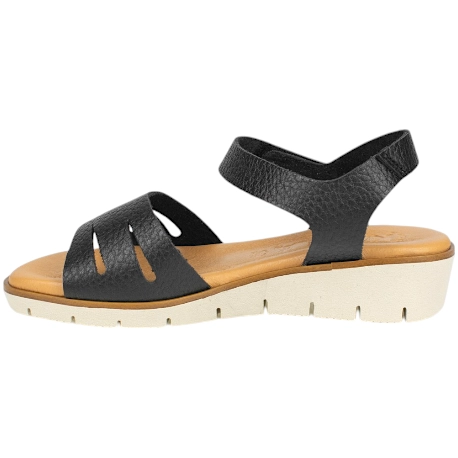 Sandalia con Cuña Baja en piel y plantilla gel - Kaola 677 8 Sandalia con Cuña Baja en piel y plantilla gel - Kaola 677 - Imagen 8