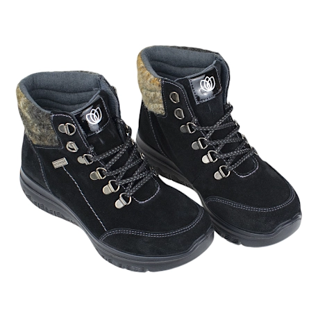 Botas de serraje con membrana impermeable y cordones - Laura Azaña LA26602SE-W 3 Botas de serraje con membrana impermeable y cordones - Laura Azaña LA26602SE-W - Imagen 3