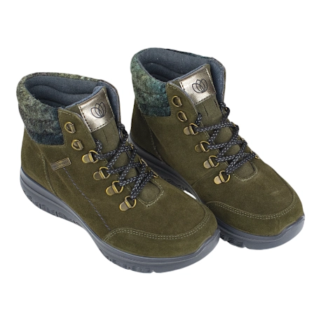 Botas de serraje con membrana impermeable y cordones - Laura Azaña LA26602SE-W 7 Botas de serraje con membrana impermeable y cordones - Laura Azaña LA26602SE-W - Imagen 7