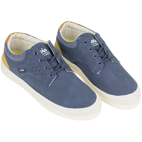 Zapatilla Lois hombre esparto polipiel 61382 3 Zapatilla Lois hombre esparto polipiel 61382 - Imagen 3