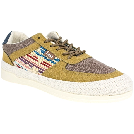 Zapatillas Lois Hombre esparto lona estampada 61387
