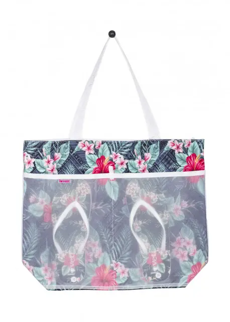 Sandalia Mas Bolso Mujer Playa Estampado Lovett k02010 y k02011