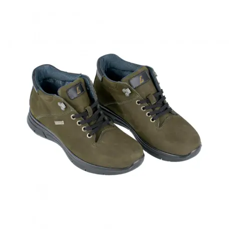 Botín Nobuk, Waterproof, con Cordones, Luisetti, 36116 NO-W